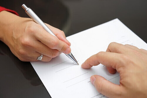 Los Angeles prenuptial agreement attorney helping client sign valid prenup.